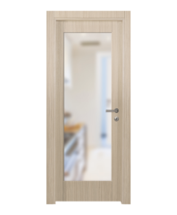 BY-236C Porte intérieure Laqué ou Placage Pvc Vitrée